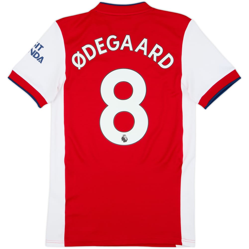 2021-22 Arsenal Home Shirt Odegaard #8 - 6/10 - (XS)