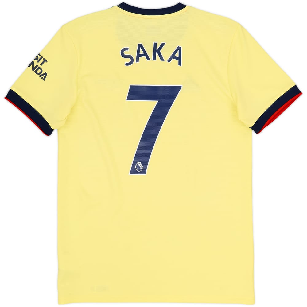 2021-22 Arsenal Away Shirt Saka #7 - 9/10 - (M)