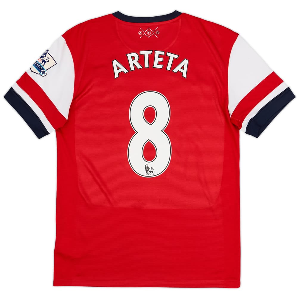 2012-14 Arsenal Camiseta de local Arteta #8 - 8/10 - (M)