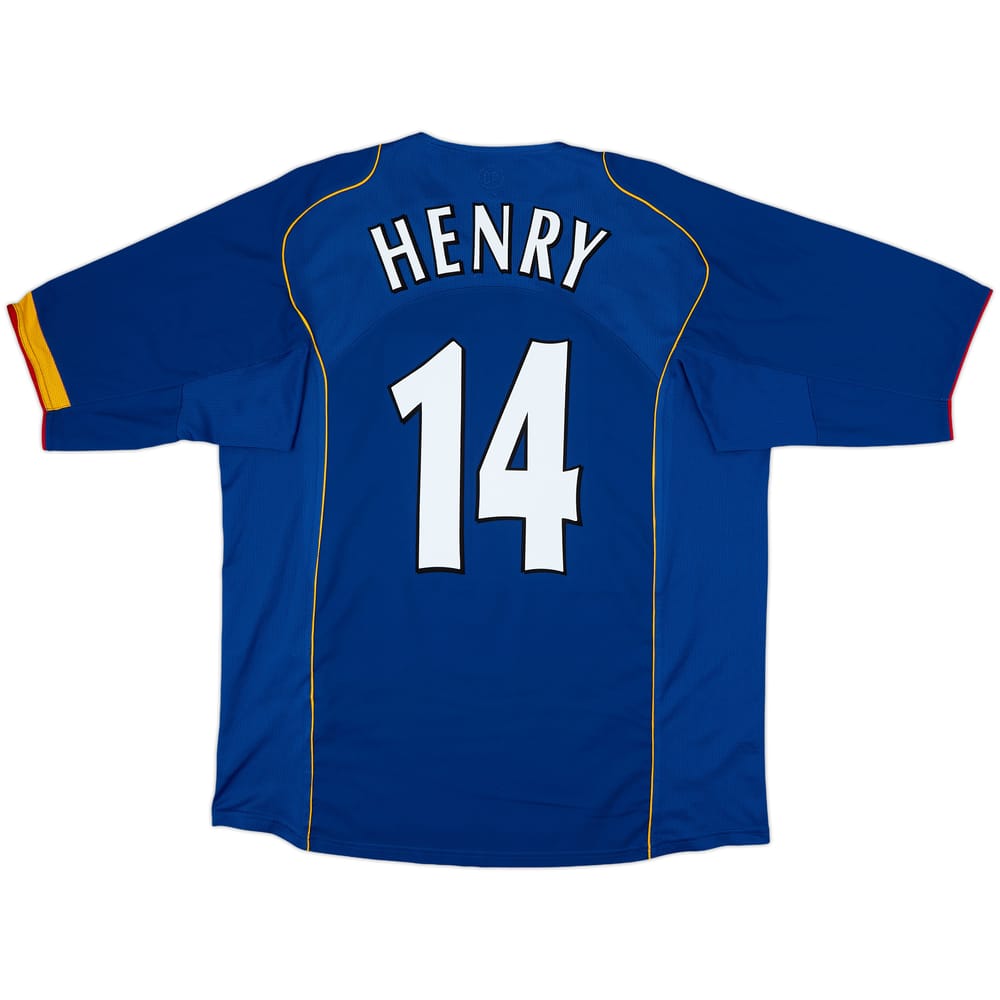 2004-06 Arsenal Away Shirt Henry #14 - 7/10 - (XL)