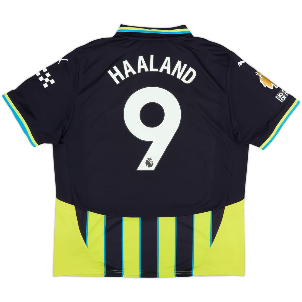 2024-25 Manchester City Away Shirt Haaland #9 - 10/10 - (XL)