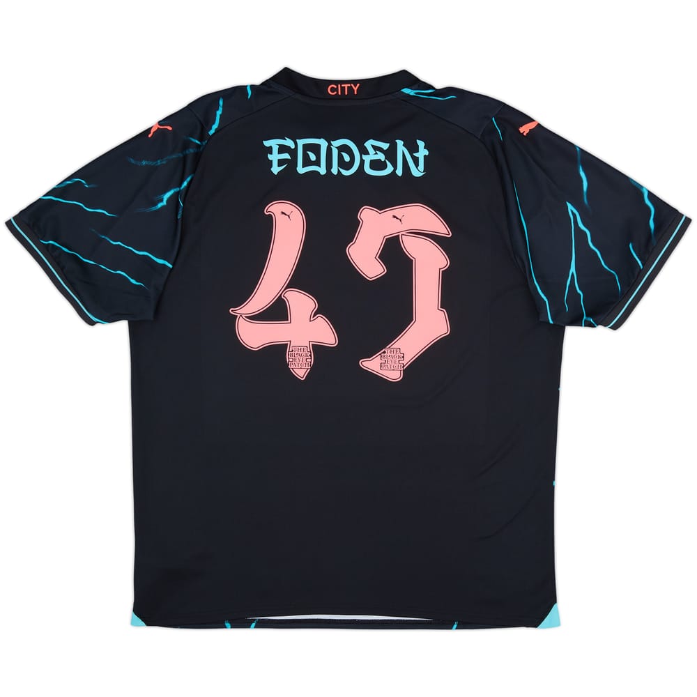 2023-24 Manchester City Third Shirt Foden #47 - 10/10 - (XL)