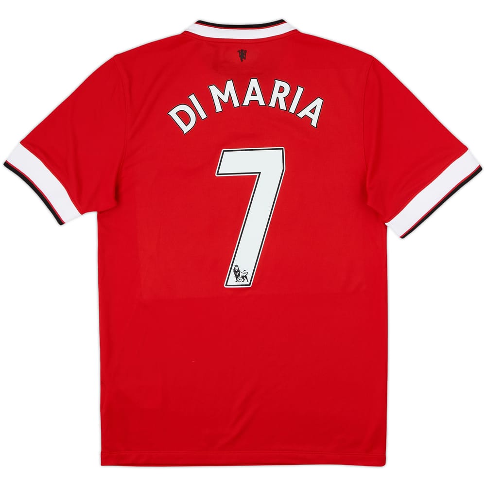 2014-15 Manchester United Home Shirt Di Maria #7 - 10/10 - (S)