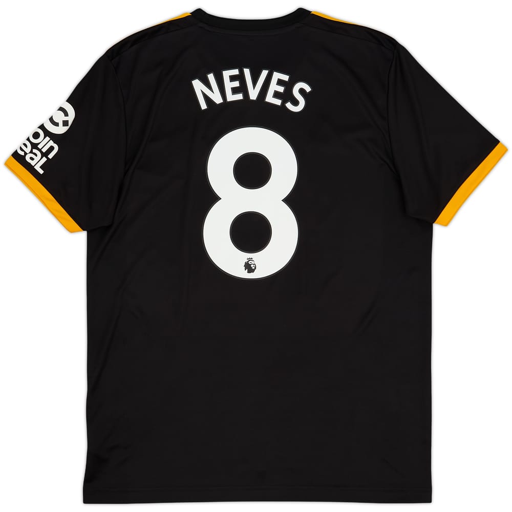 2019-20 Wolves Away Shirt Neves #8 - 9/10 - (L)