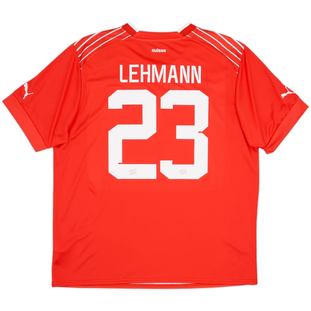 2022-23 Switzerland Home Shirt Lehmann #23 (Men's XL)