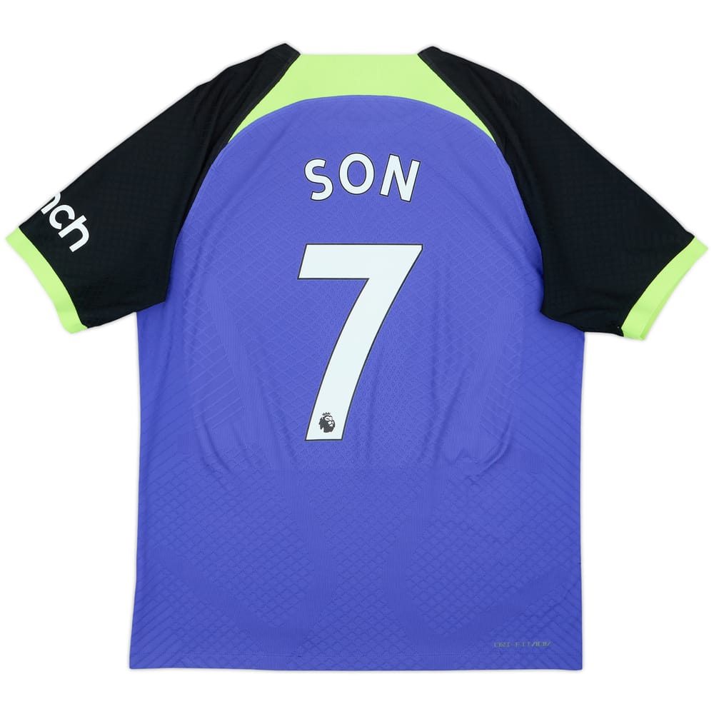 2022-23 Tottenham Authentic Away Shirt Son #7 - 8/10 - (M)