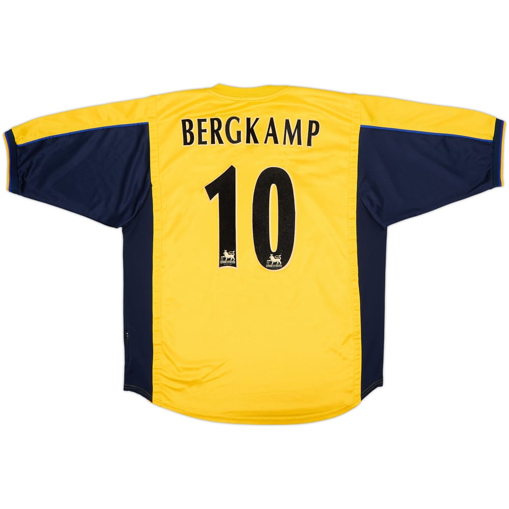 1999-01 Arsenal Away Shirt Bergkamp #10 - 8/10 - (L)