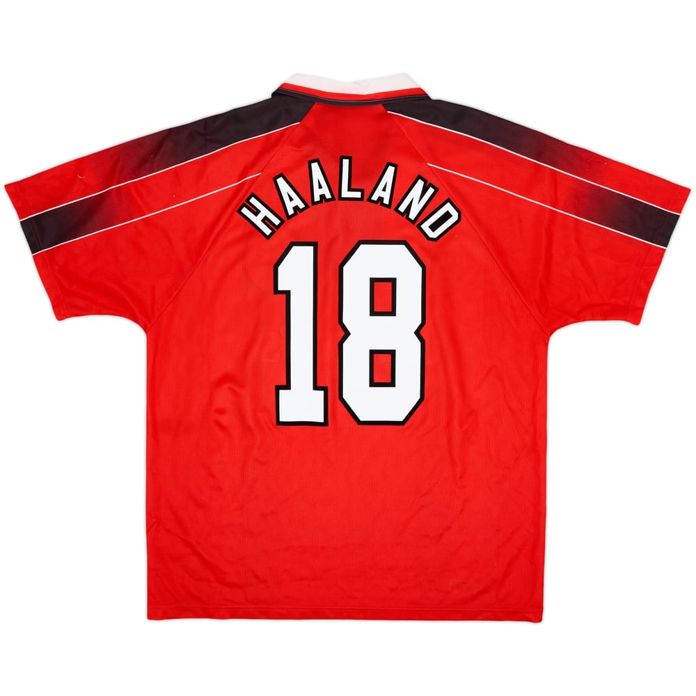 1996-97 Nottingham Forest Home Shirt Haaland #18 - 5/10 - (XL)