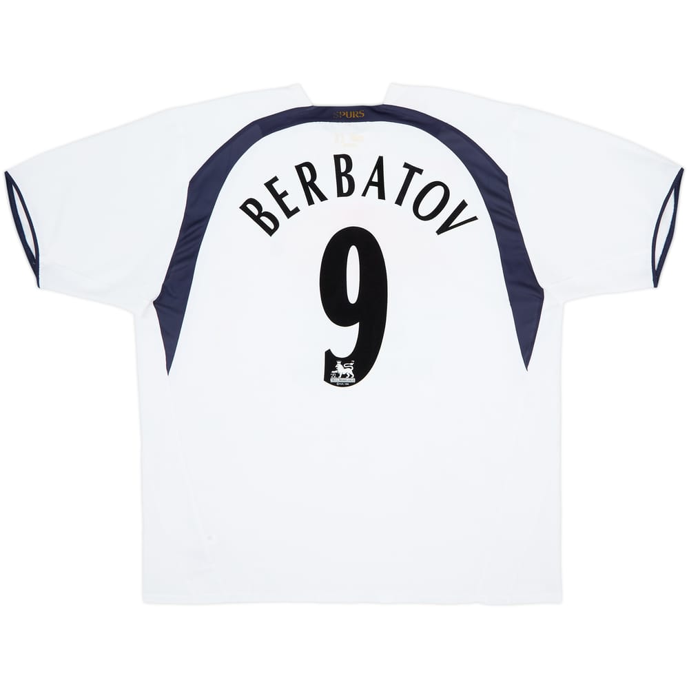 2006-07 Tottenham Home Shirt Berbatov #9 - 8/10 - (XXL)