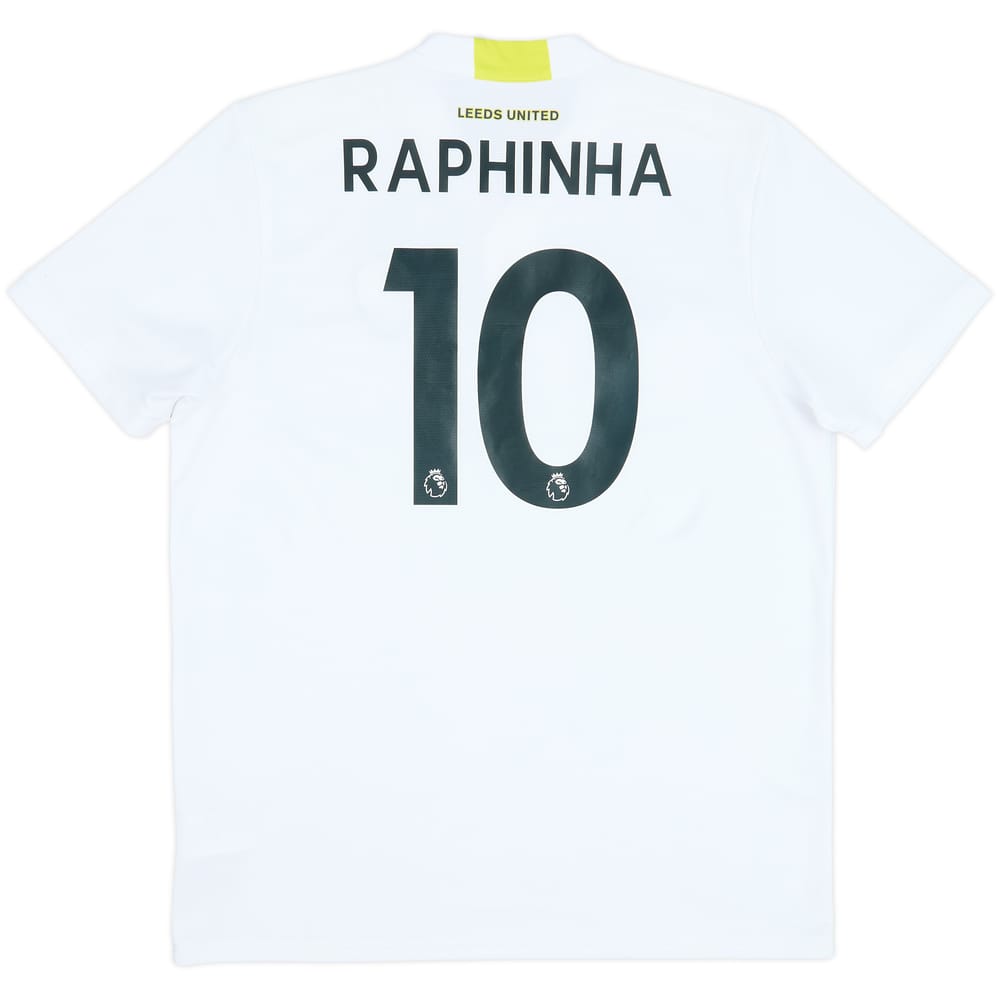 2021-22 Leeds United Home Shirt Raphinha #10 - 9/10 - (XL)