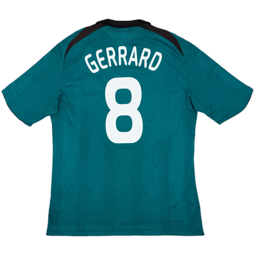 2008-09 Liverpool Tercera camiseta Gerrard #8 - 6/10 - (XL)