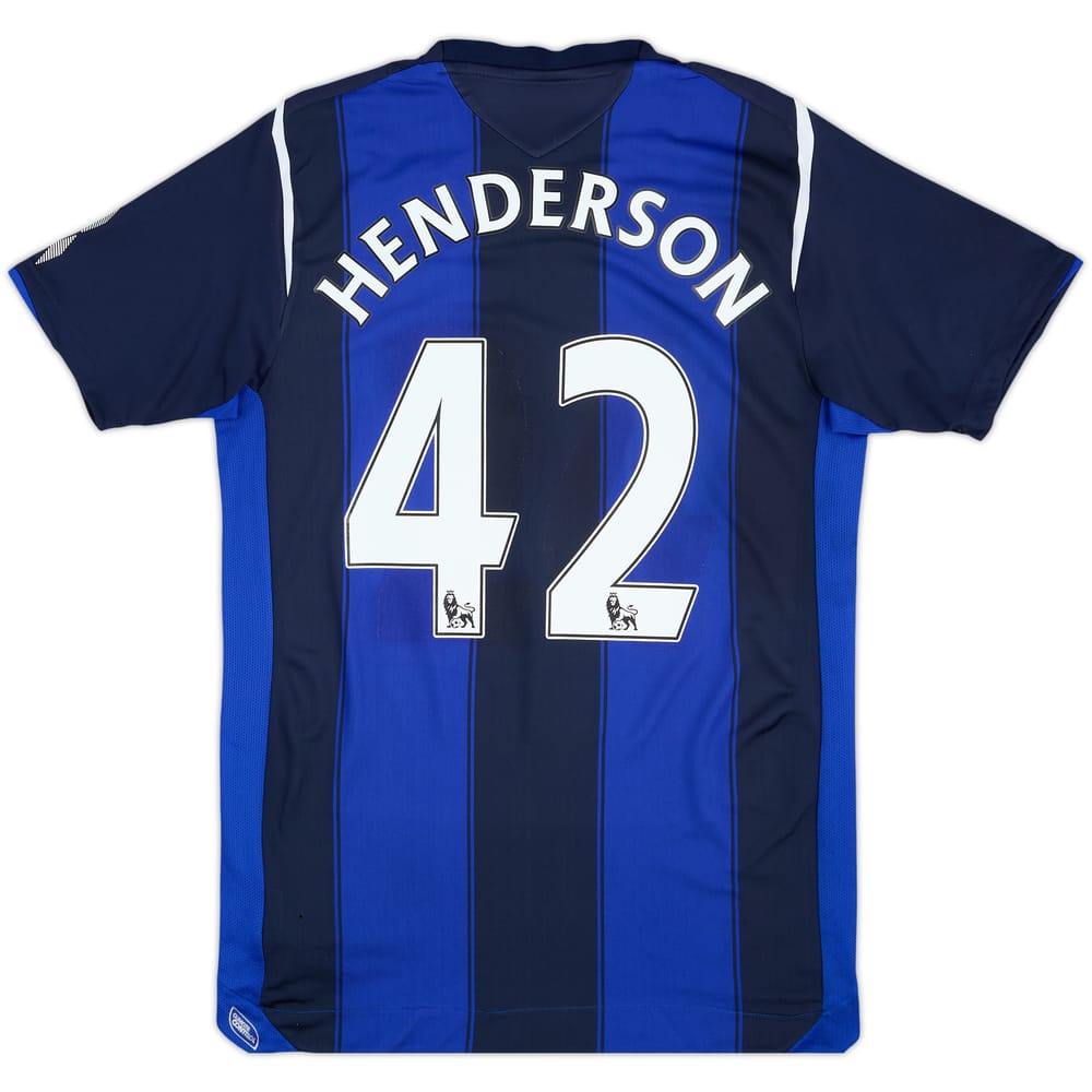 2008-09 Sunderland Away Shirt Henderson #42 - 9/10 - (S)