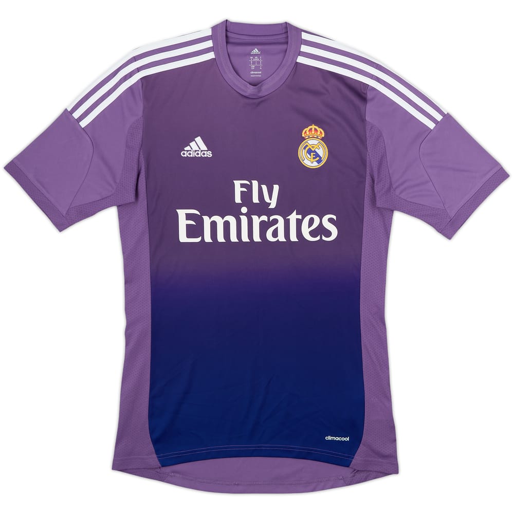 2013-14 Real Madrid GK S/S Shirt - 7/10 - (S)
