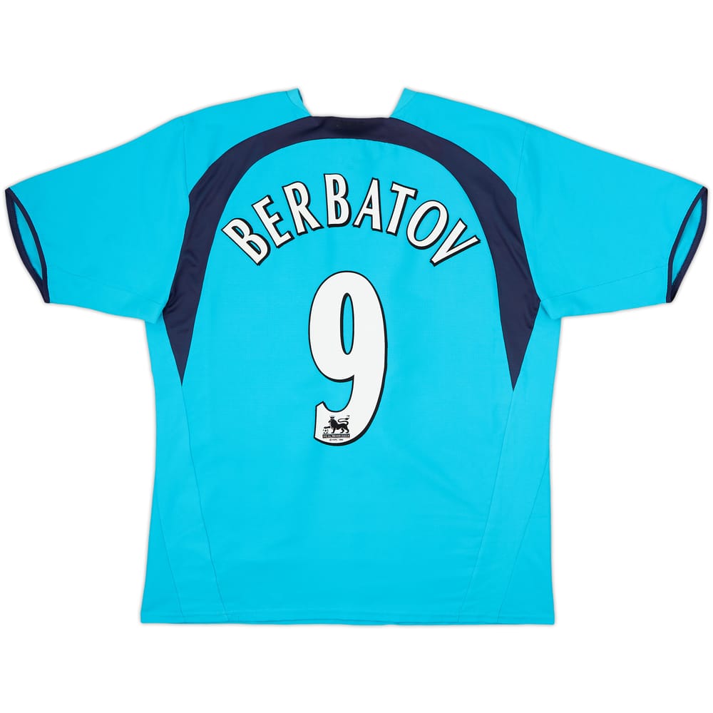 2006-07 Tottenham Away Shirt Berbatov #9 - 9/10 - (L)
