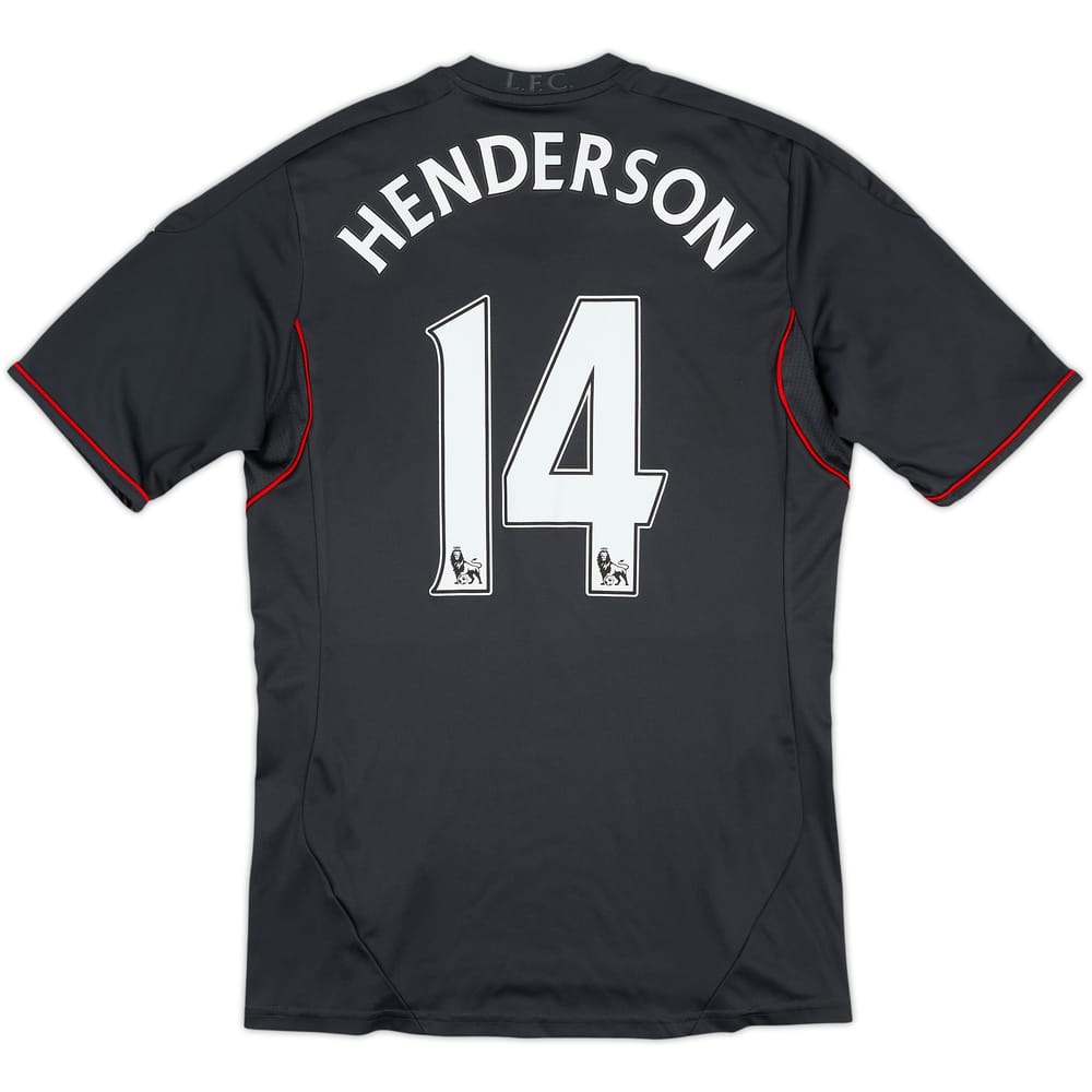 2011-12 Liverpool Away Shirt Henderson #14 - 6/10 - (S)