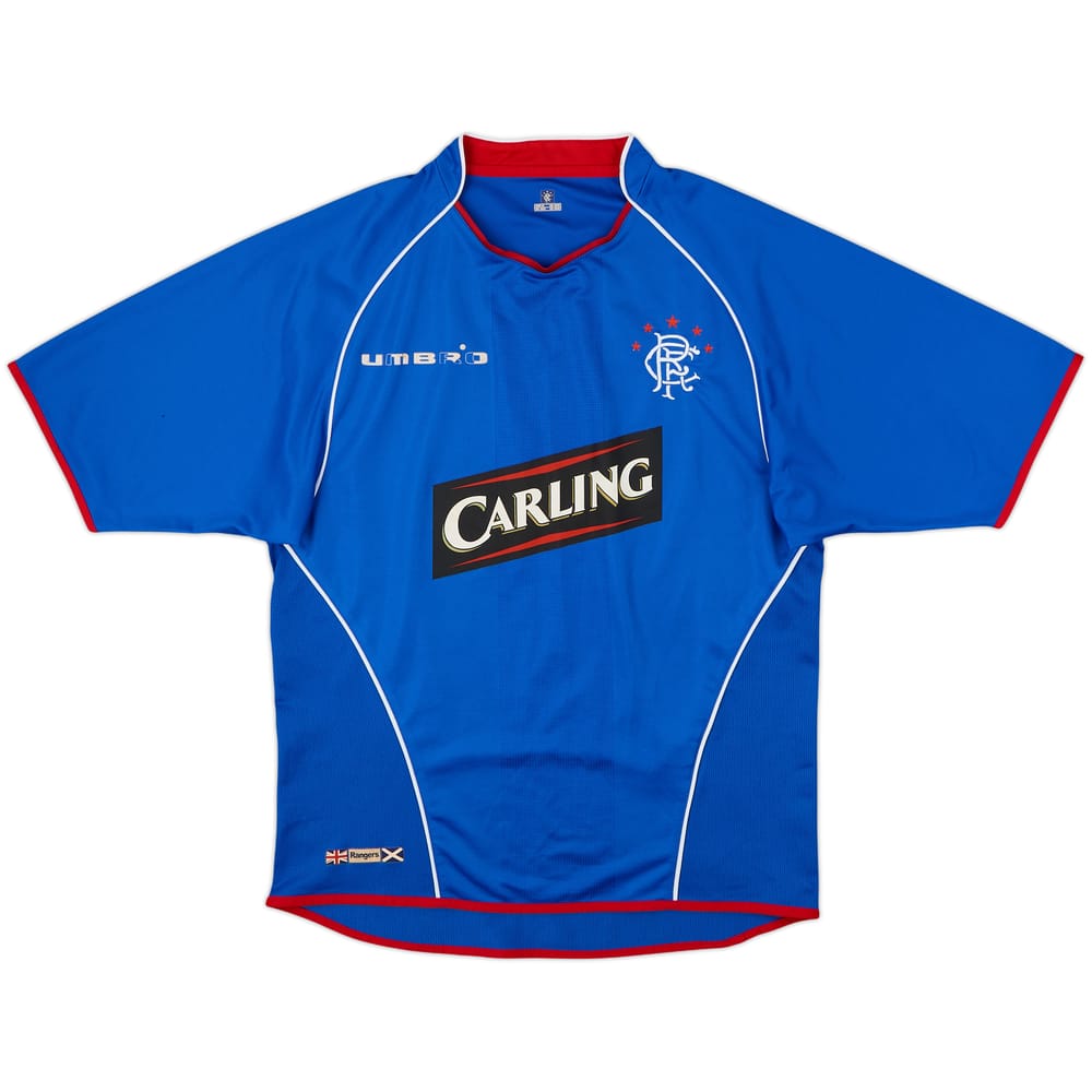 2005-06 Rangers Camiseta de local - 4/10 - (M)