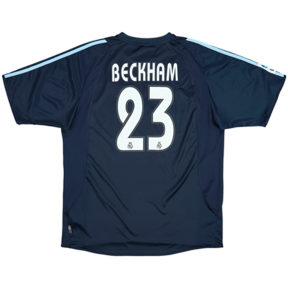 2003-04 Real Madrid Away Shirt Beckham #23 - 8/10 - (L)