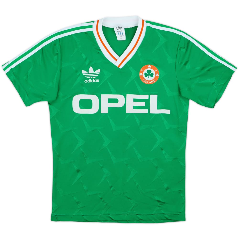 1990-92 Ireland Home Shirt #8 - 8/10 - (S)