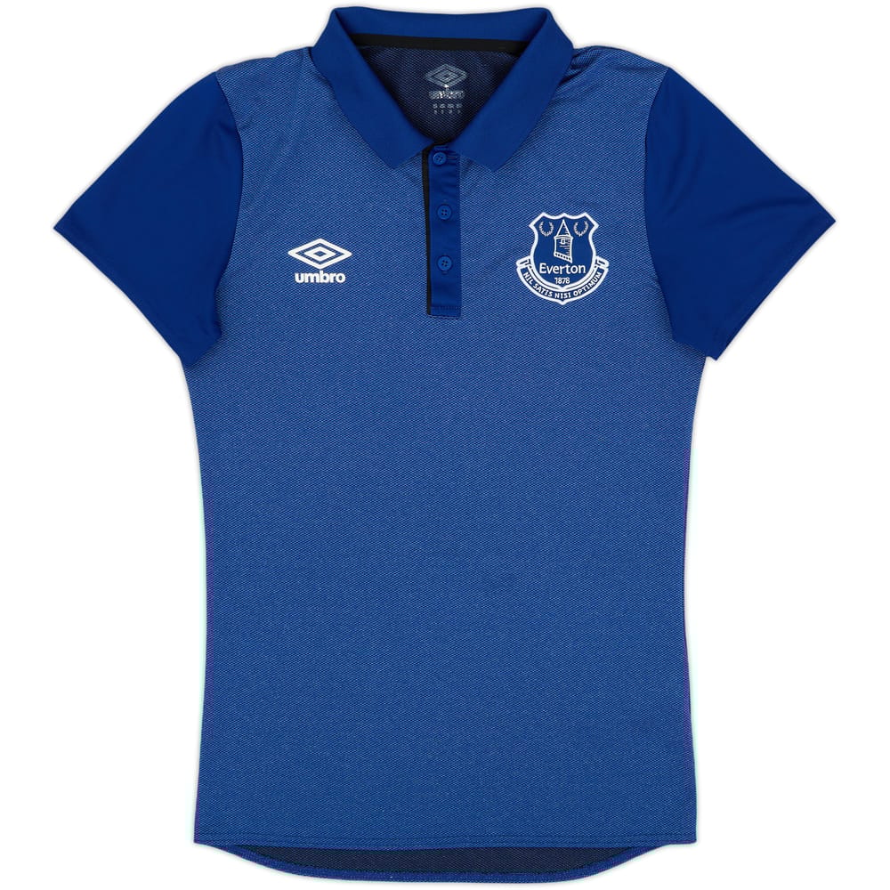 2017-18 Everton Umbro Polo Shirt - 10/10 - (Women's L)