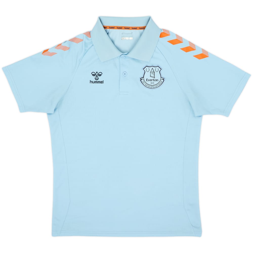 2020-21 Everton Hummel Polo Shirt - 8/10 - (M)