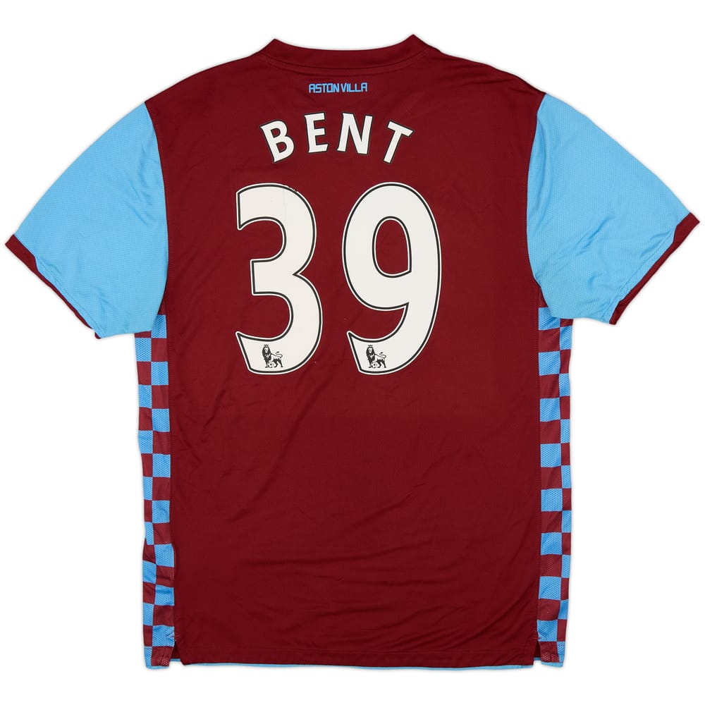 Camiseta de local del Aston Villa 2010-11 Bent #39 - 6/10 - (L)