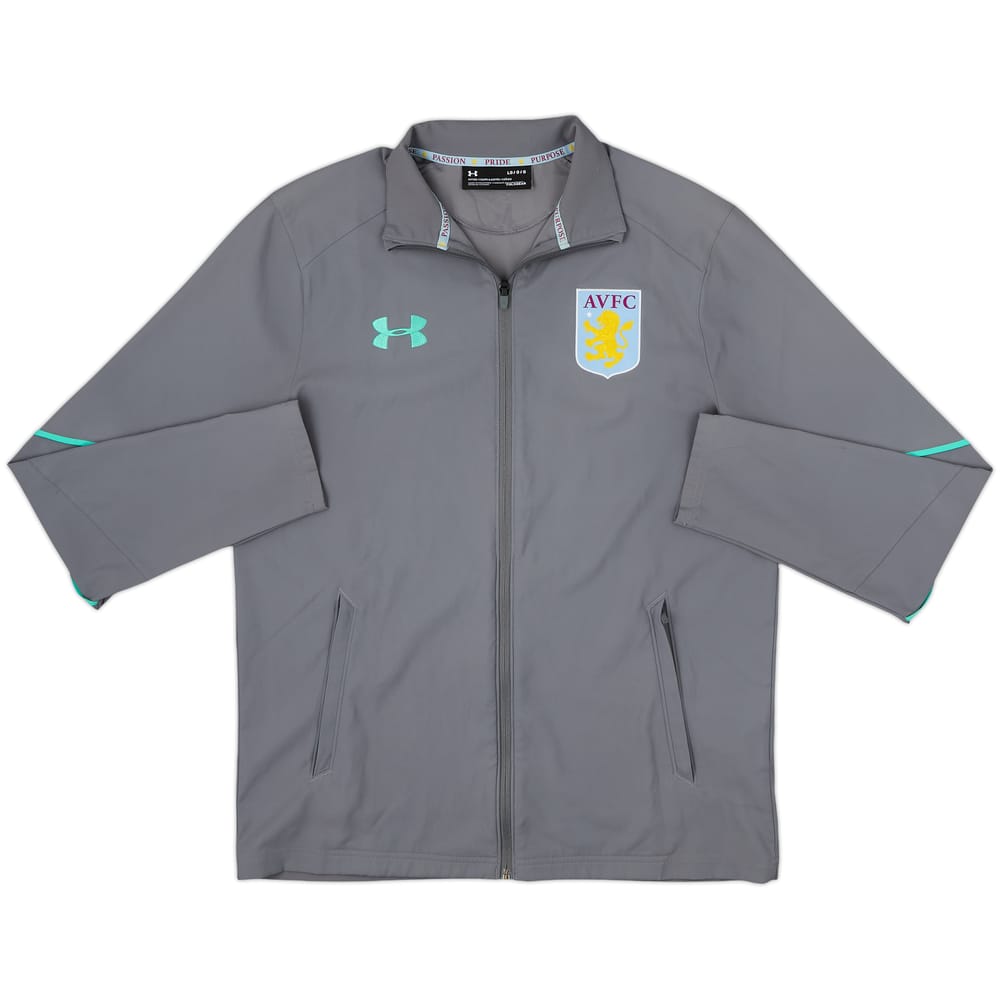 2017-18 Aston Villa Under Armour Track Jacket - 8/10 - (L)