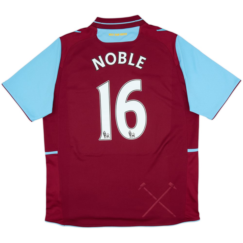 2012-13 West Ham Home Shirt Noble #16 - 8/10 - (L)