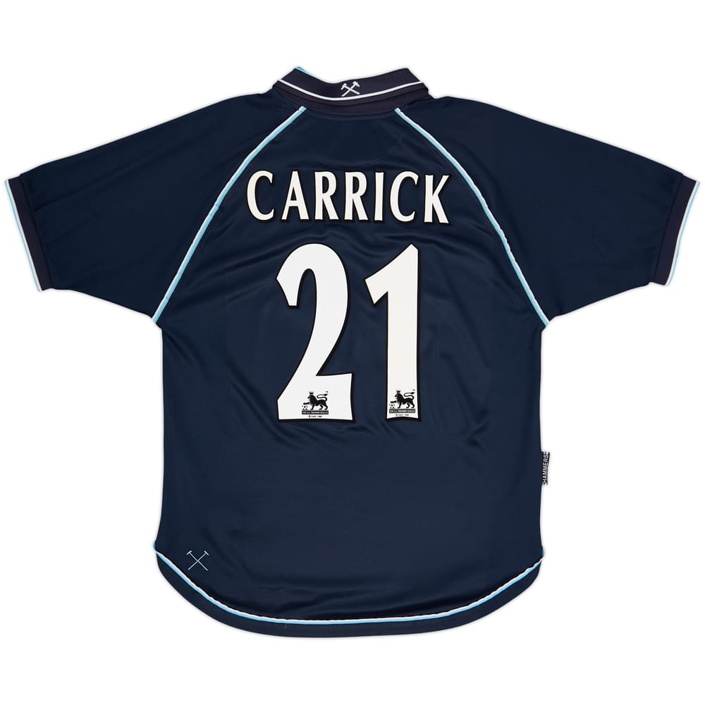 1999-01 West Ham Third Shirt Carrick #21 - 8/10 - (M)