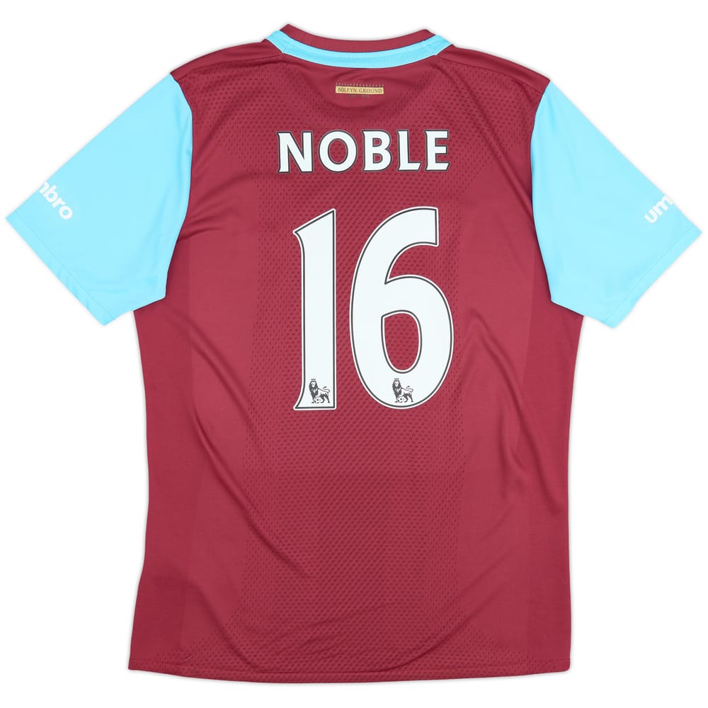 Camiseta 'Boleyn' de local del West Ham 2015-16 Noble #16 - 8/10 - (M)