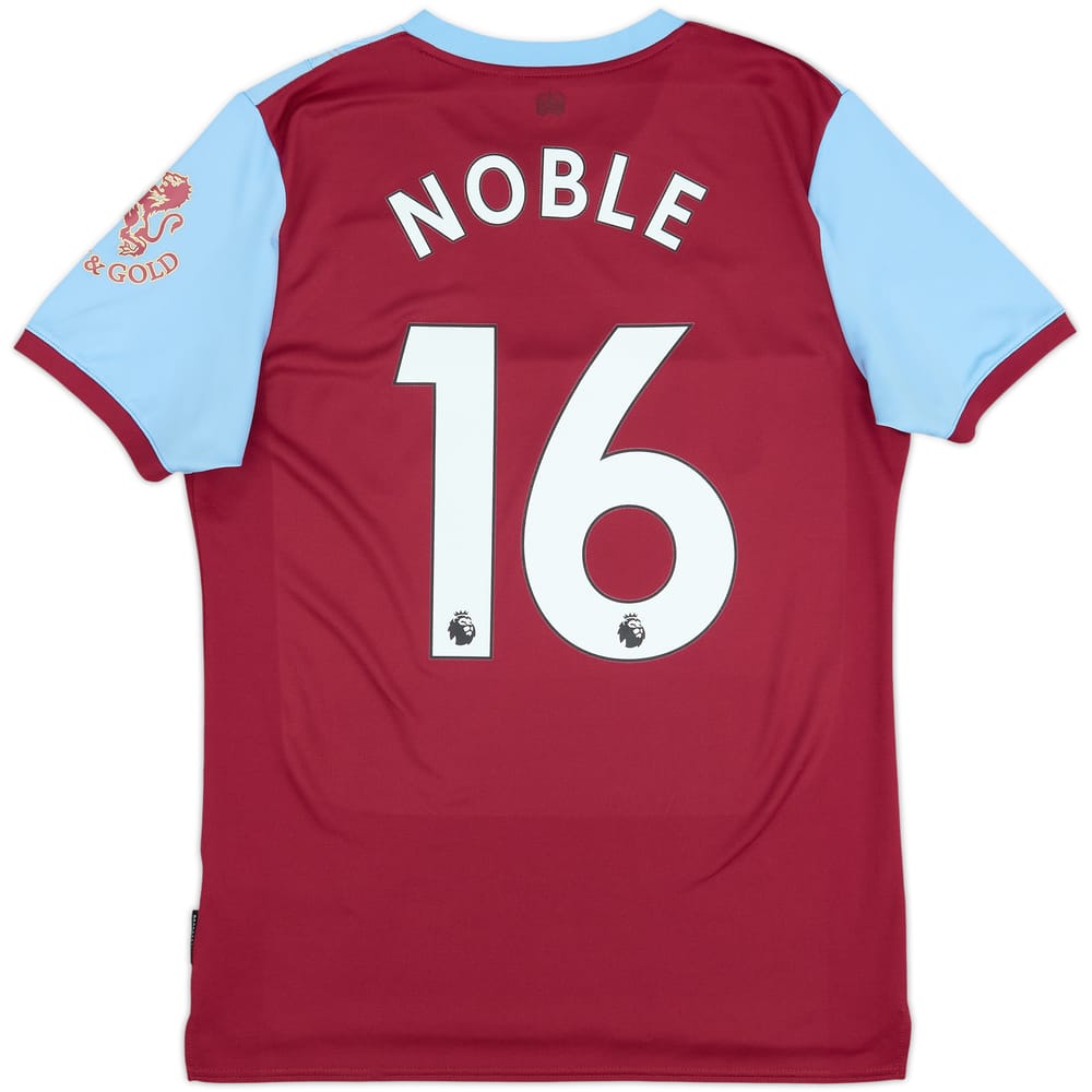 2019-20 West Ham Home Shirt Noble #16 - 8/10 - (M)