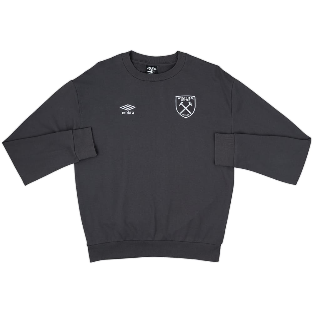 2019-20 West Ham Umbro Sweat Top - 9/10 - (M)