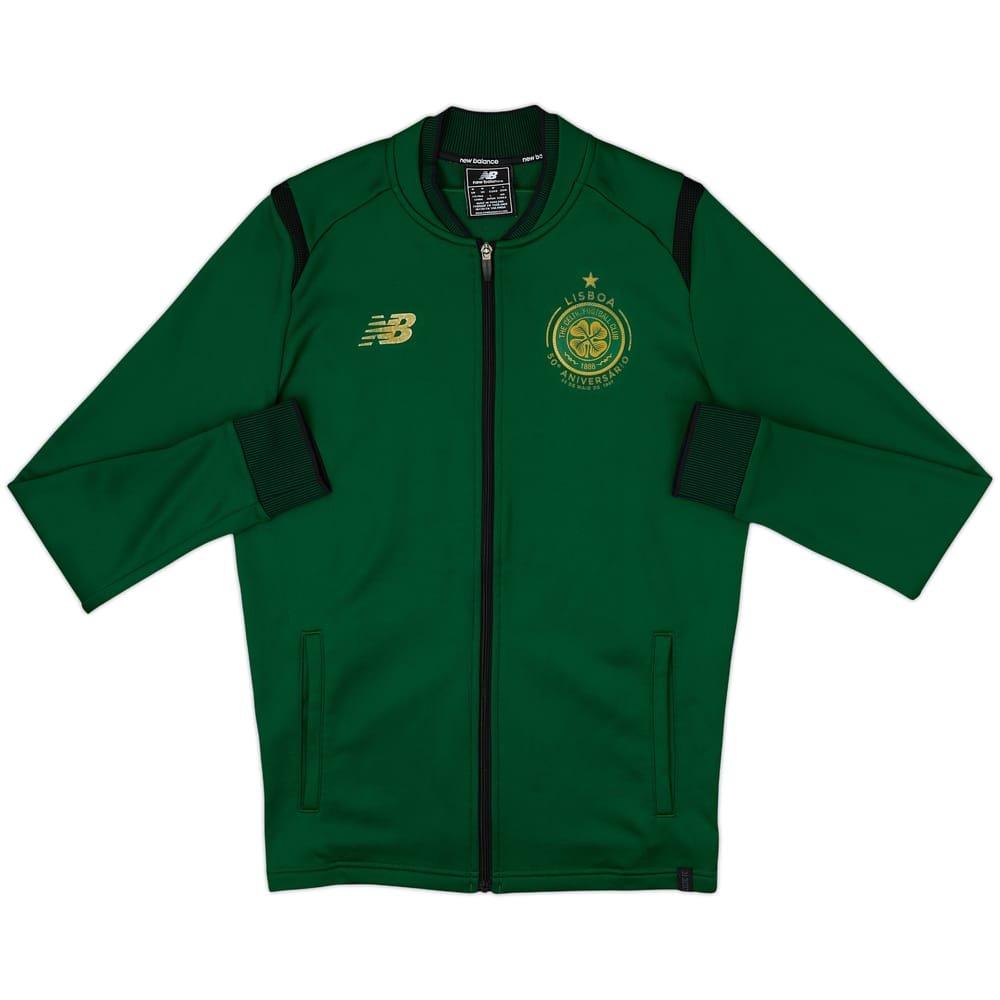 2017-18 Celtic New Balance Track Jacket - 5/10 - (M)