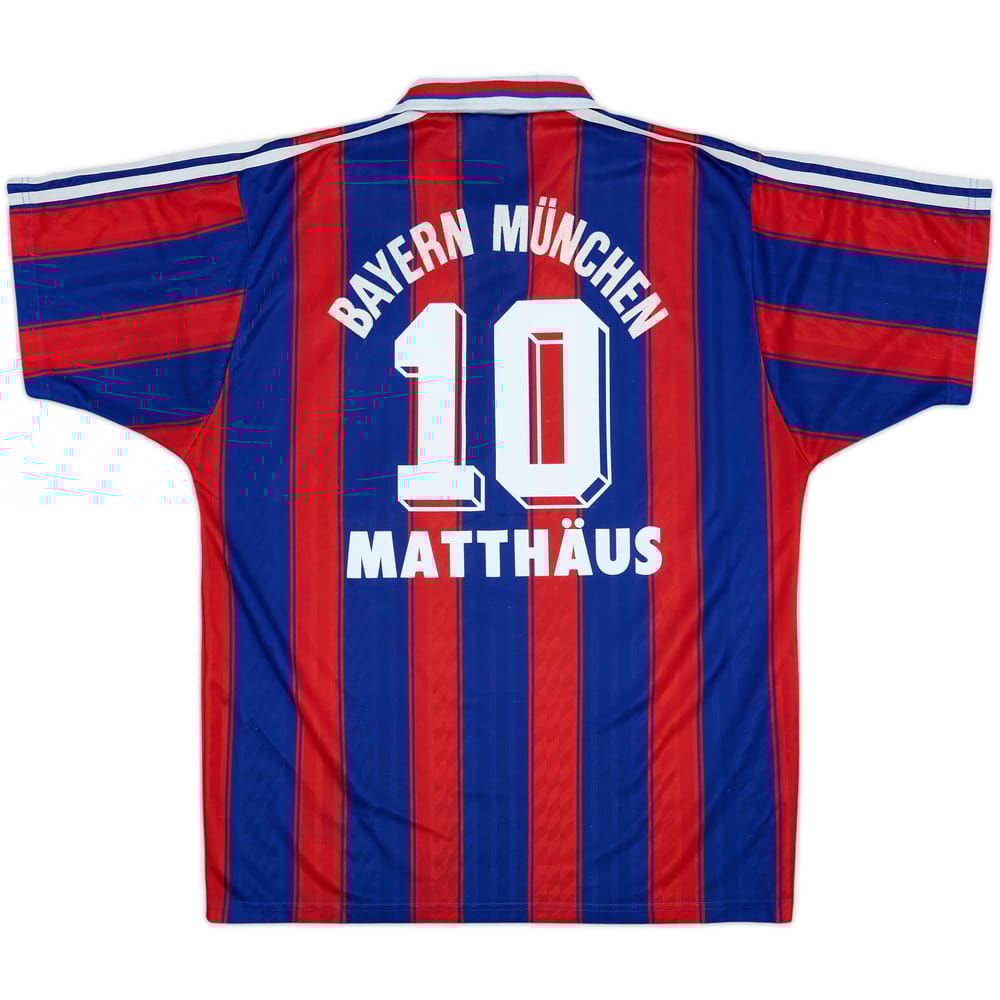 1995-97 Bayern Múnich Camiseta Local Matthaus #10 - 7/10 - (M)