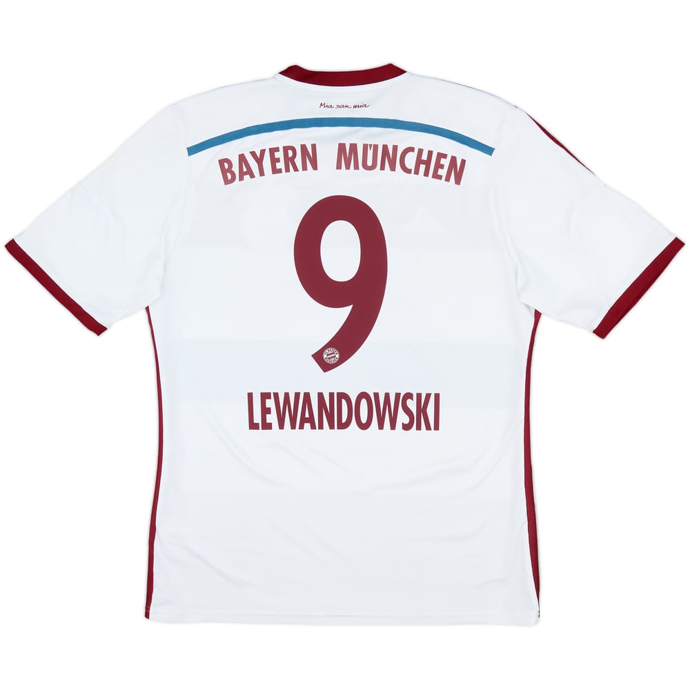 2014-15 Bayern Munich Away Shirt Lewandowski #9 - 7/10 - (L)