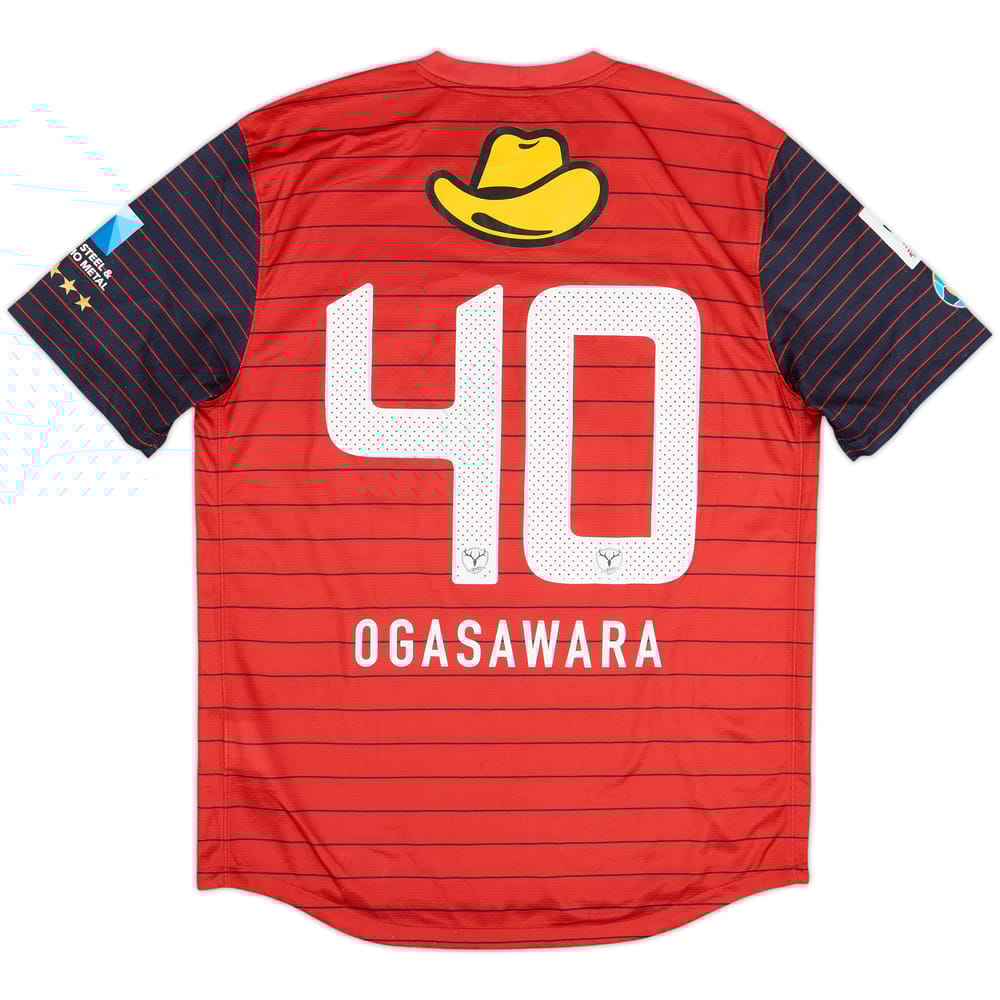 Camiseta de local del Kashima Antlers 2013 Ogasawara #40 - 9/10 - (L)