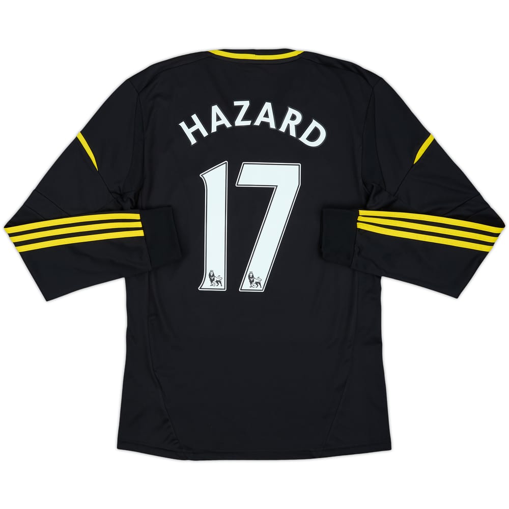 Camiseta de la tercera equipación del Chelsea 2012-13 L/S Hazard #17 - 6/10 - (S)