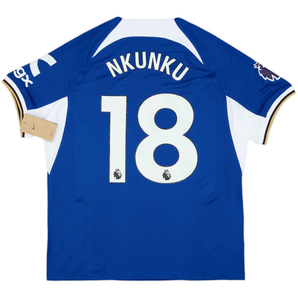 2023-24 Chelsea Home Shirt Nkunku #18 (L)