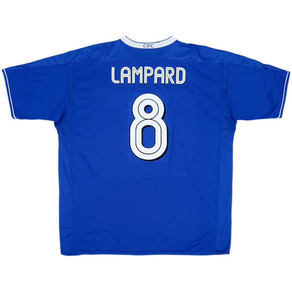 2003-05 Chelsea Home Shirt Lampard #8 - 7/10 - (XXL)