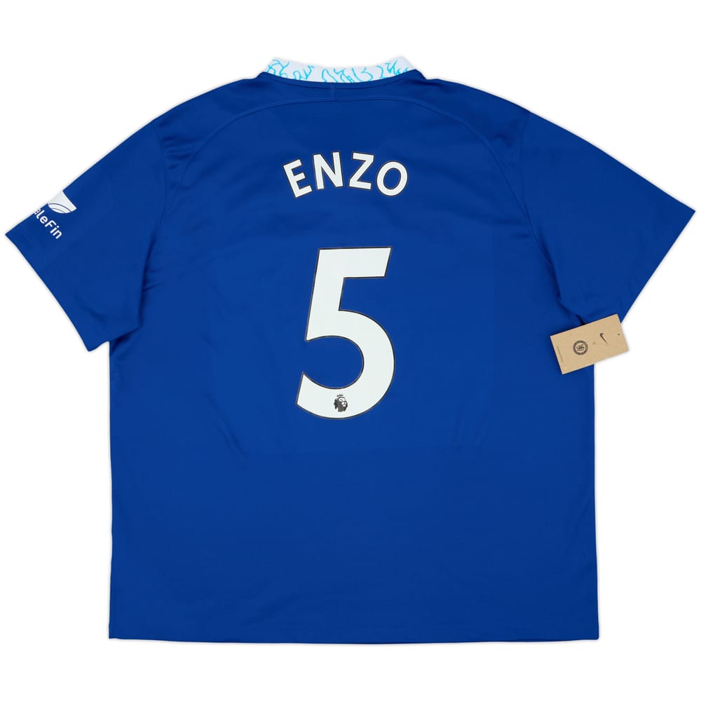 2022-23 Chelsea Home Shirt Enzo #5 (XXL)