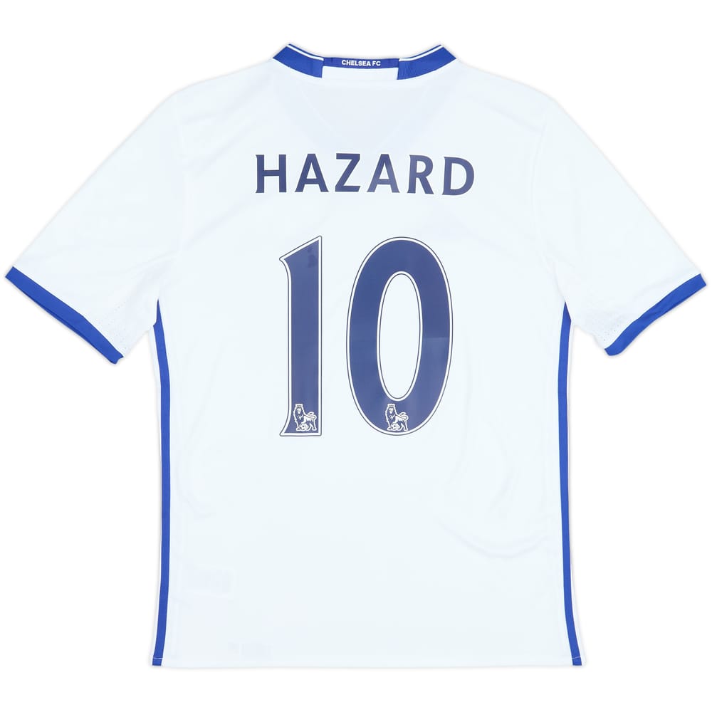 Camiseta de la tercera equipación del Chelsea 2016-17 Hazard #10 - 10/10 - (XL.Niños)