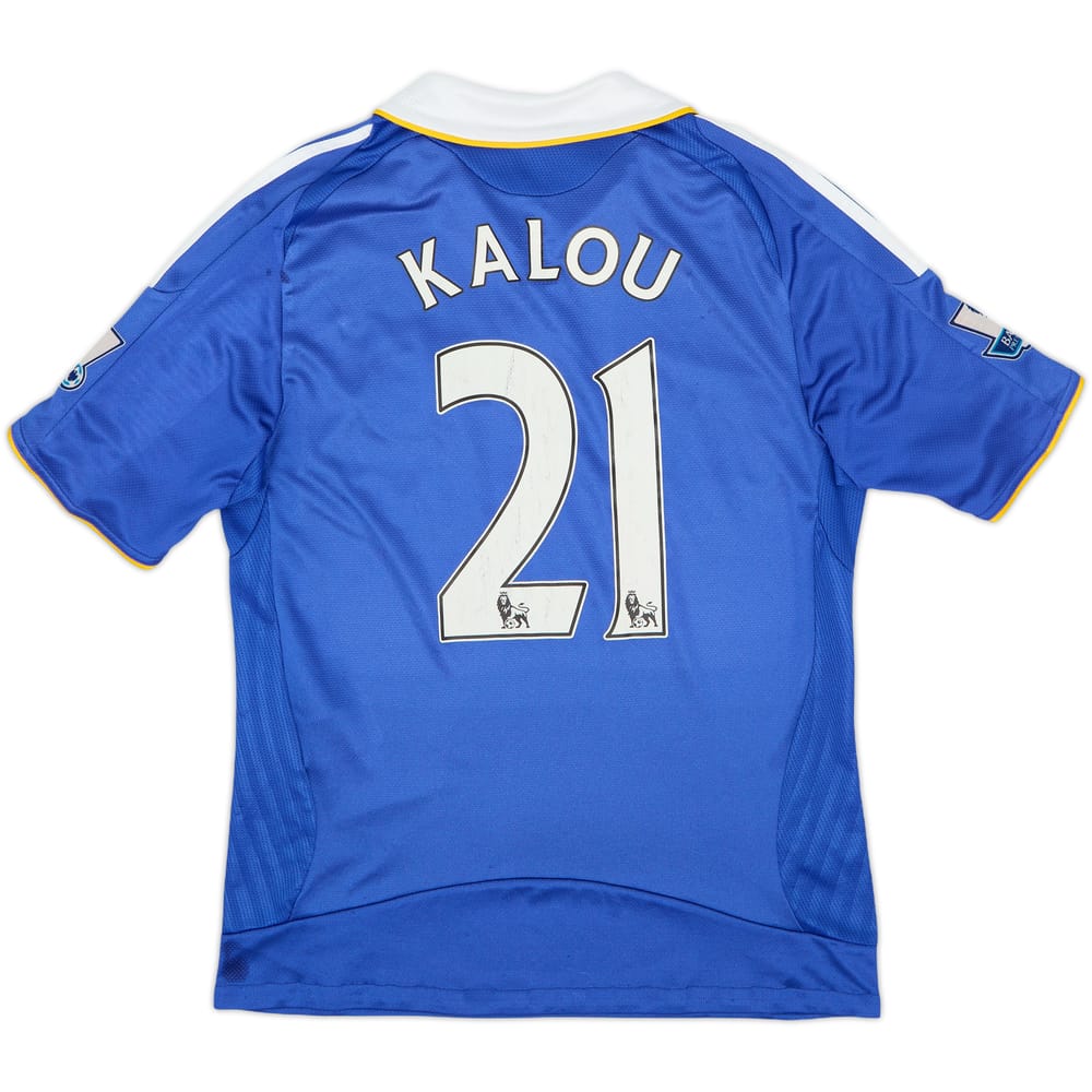 Camiseta de local del Chelsea 2008-09 Kalou #21 - 6/10 - (S)