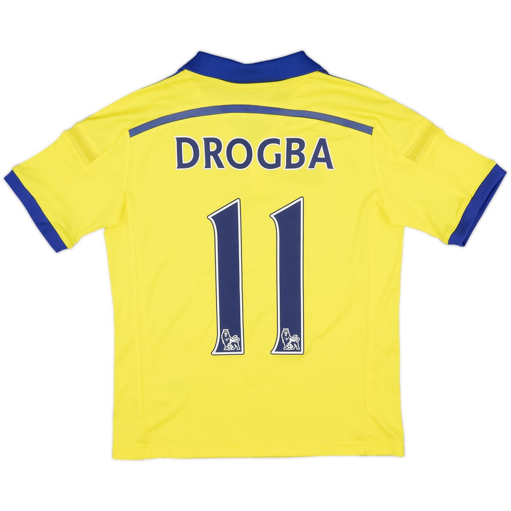 2014-15 Chelsea Away Shirt Drogba #11 - 8/10 - (M.Boys)