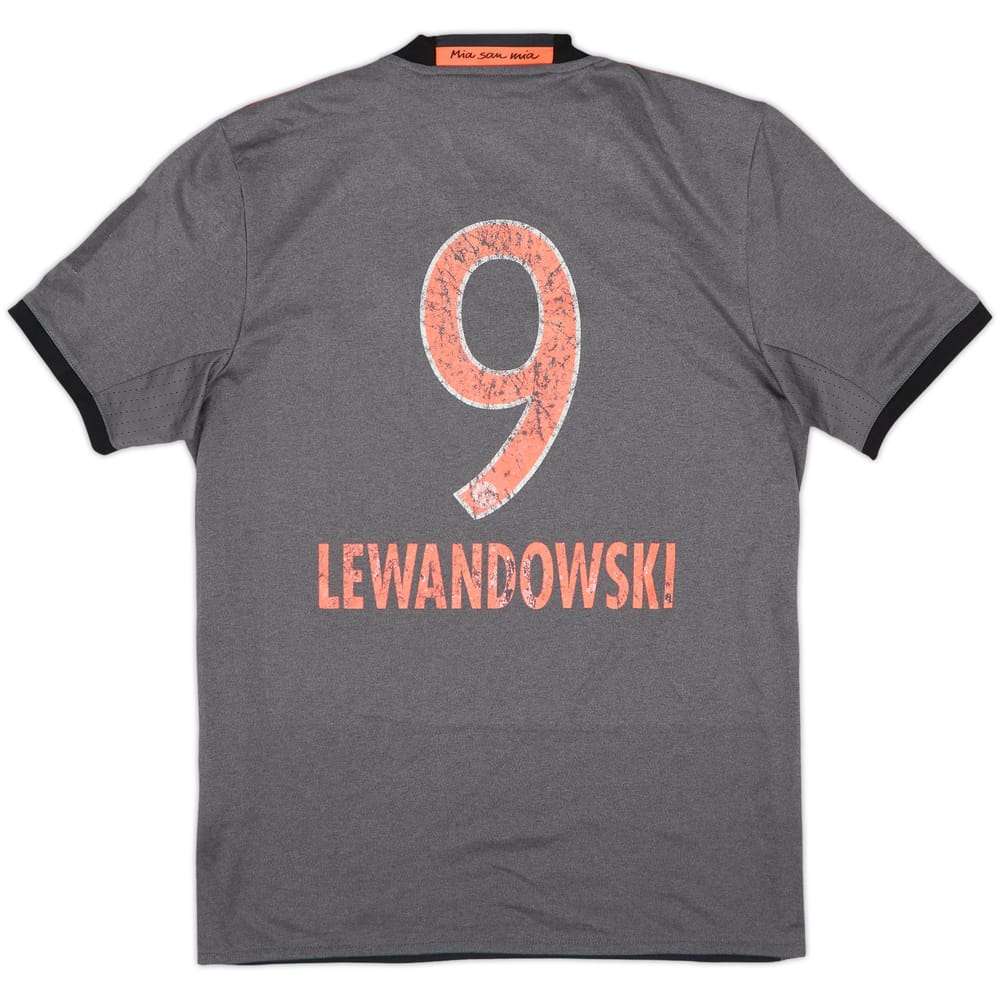Camiseta de visitante del Bayern Munich 2016-17 Lewandowski #9 - 4/10 - (S)