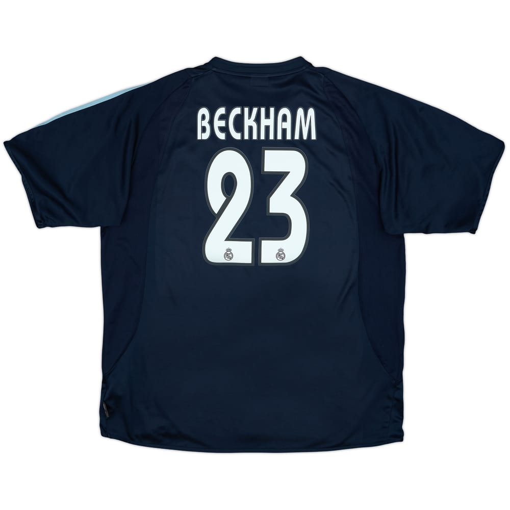 2003-04 Real Madrid Away Shirt Beckham #23 - 7/10 - (L)