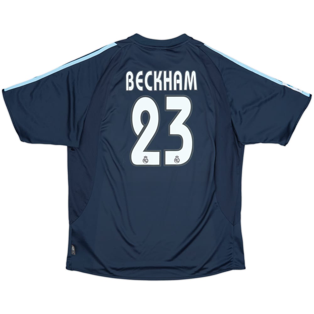 2003-04 Real Madrid Away Shirt Beckham #23 - 5/10 - (XL)