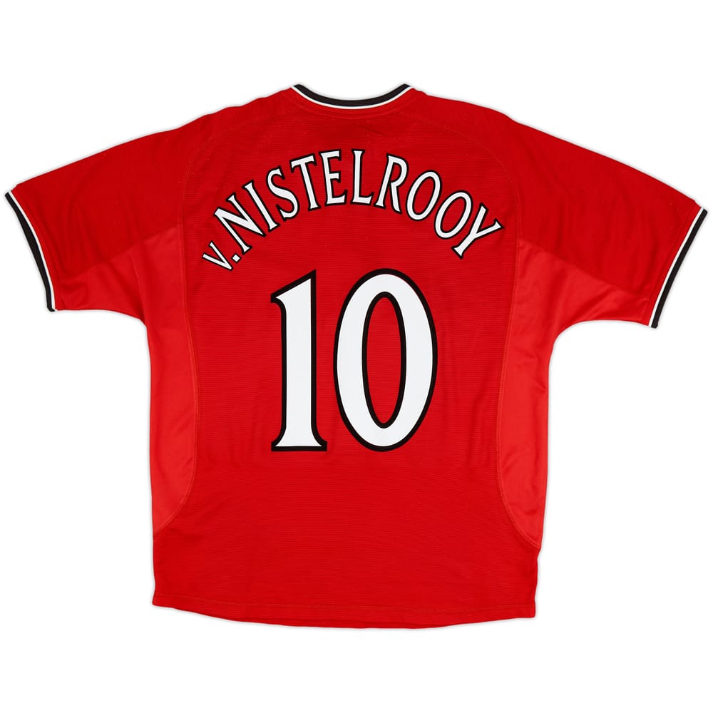 2000-02 Manchester United Home Shirt V.Nistelrooy #10 - 6/10 - (L)