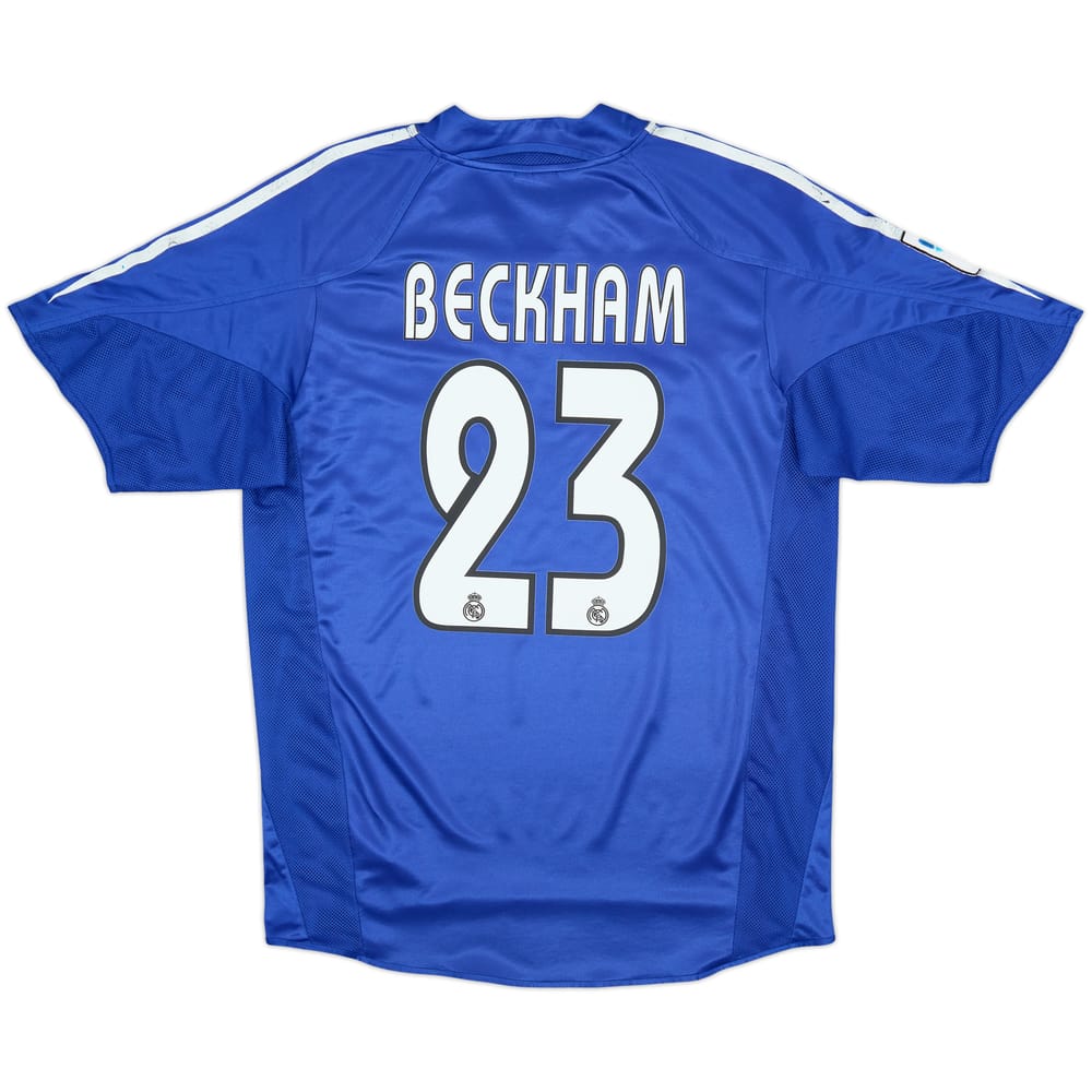 2004-05 Real Madrid Third Shirt Beckham #23 - 5/10 - (S)