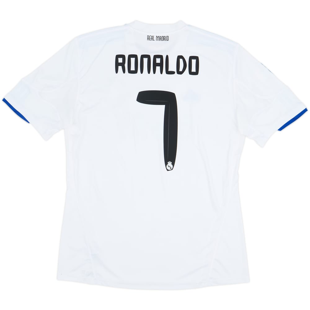 2010-11 Real Madrid Home Shirt Ronaldo #7 - 7/10 - (XL)
