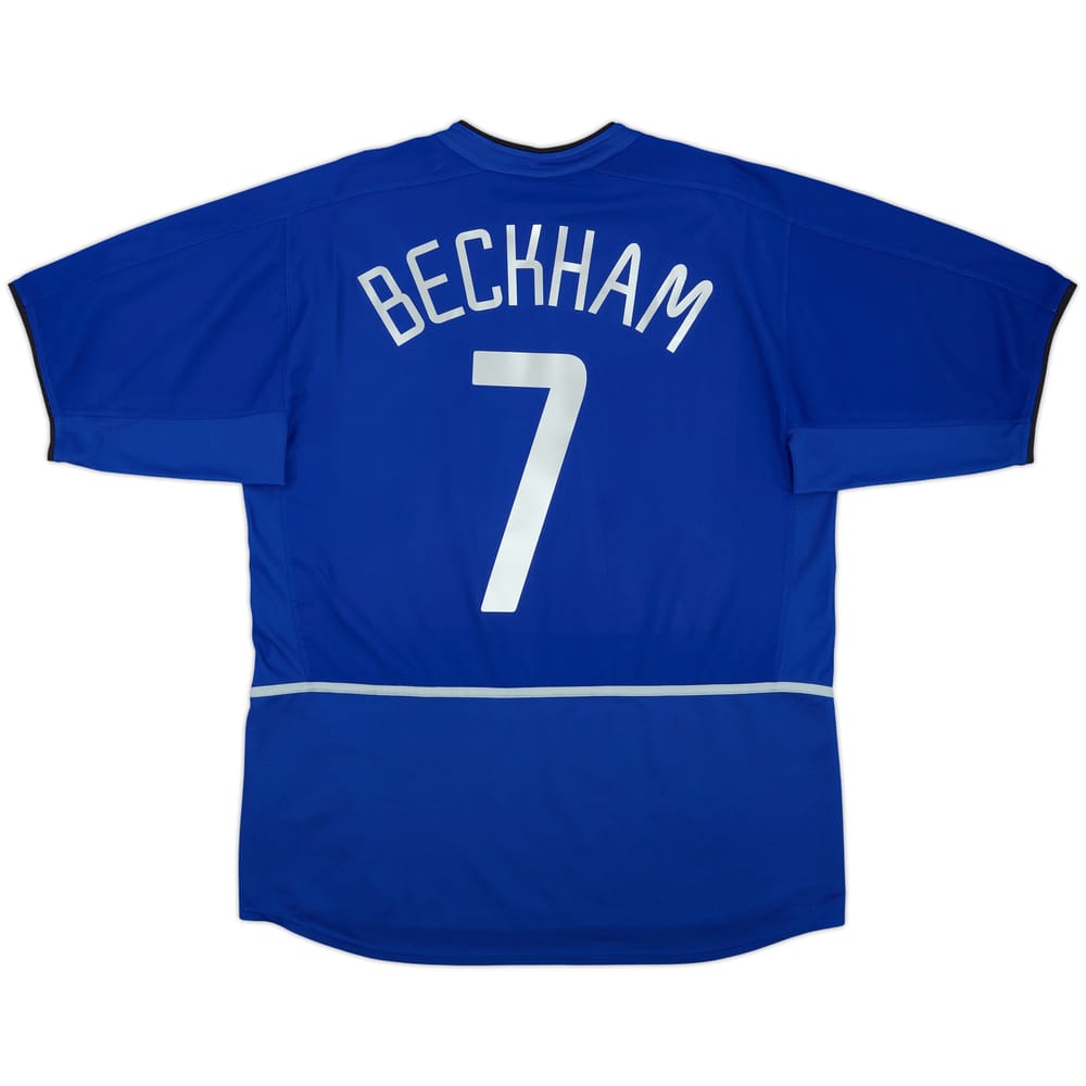 2002-03 Manchester United Third Shirt Beckham #7 - 6/10 - (L)