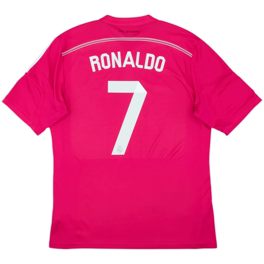 2014-15 Real Madrid Away Shirt Ronaldo #7 - 7/10 - (XL)